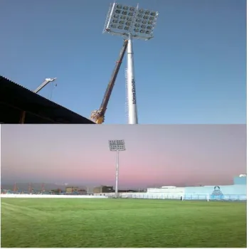 شایان برق تولیدکننده انواع برج استاديومي ورزشگاهي  در ايران براي نصب در كليه ورزشگ