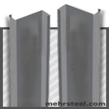 پروفیل های زد (Z) تولیدی شرکت فولاد مهر سهند