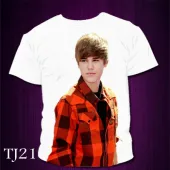 تی شرت جاستین بیبر (Justin Bieber)     ستاره مشهور و پرطرفدار جوان