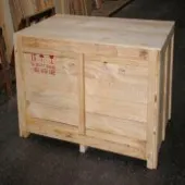 جعبه چوبی پالت دار جعبه چوبی لولا دار پالت چوبی